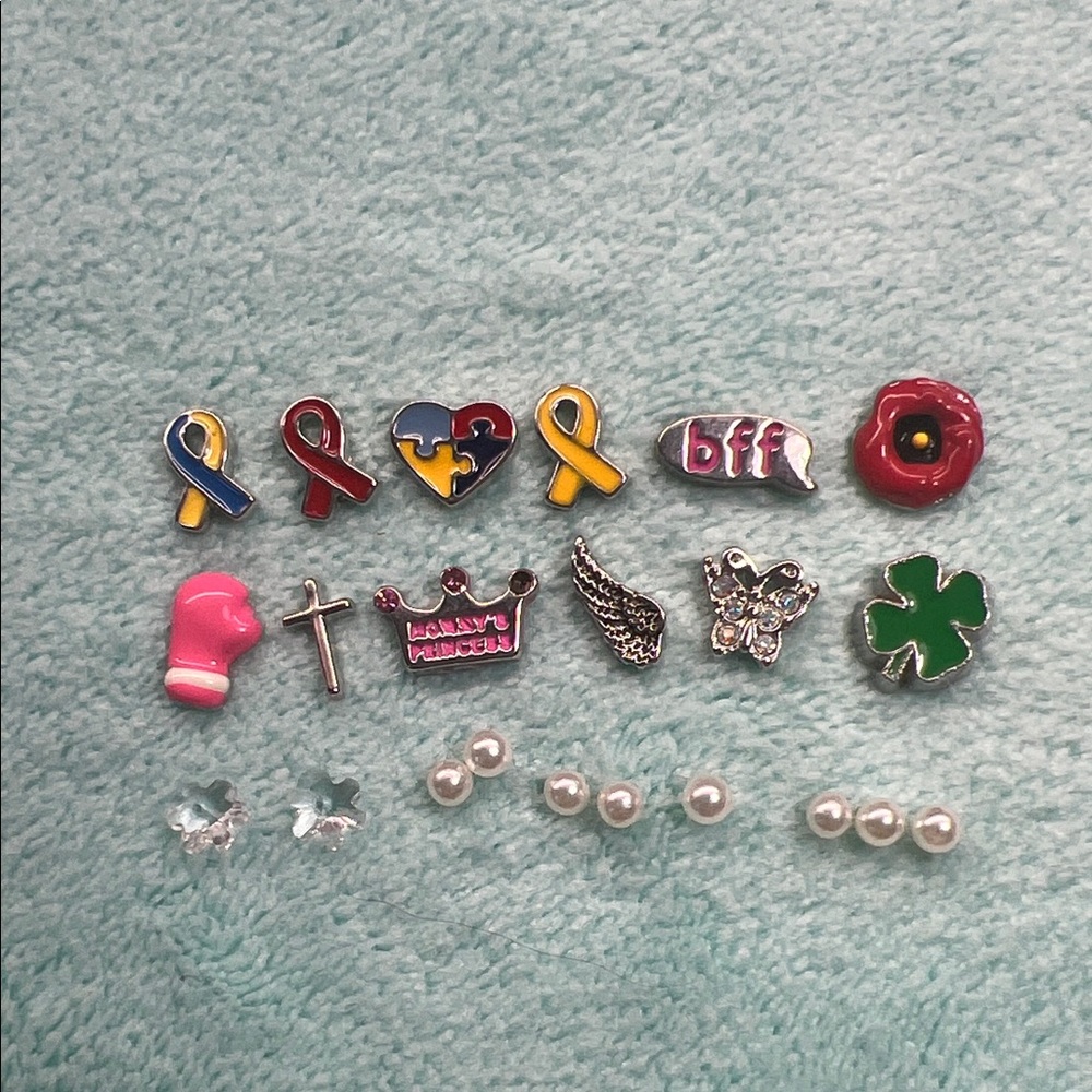 Floating Locket Charms